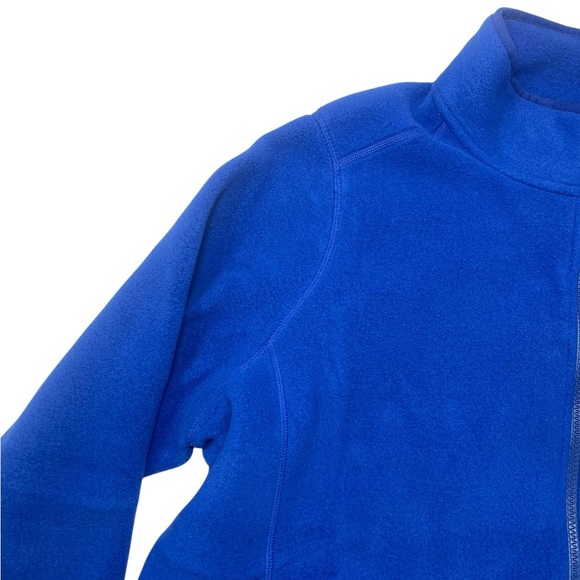L.L.Bean Mountain Classic Fleece Jacket  Blue Full Zip Long Sleeve Women 2X NEW - Picture 12 of 16